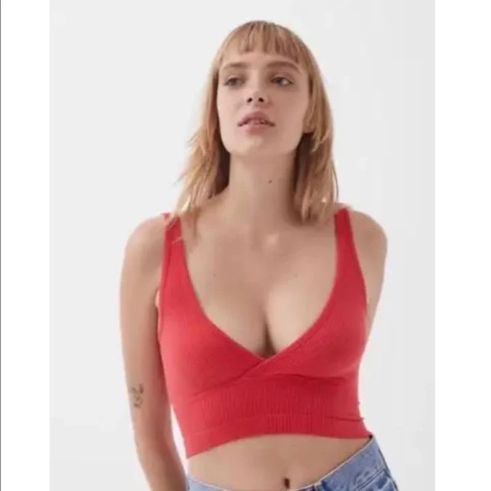 Urban Outfitter Out From Under Red V-Neck Tank!